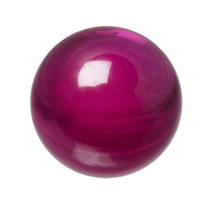 1051199 | BL-00400-RY-G25 (PK-5) --- Ceramic Balls - 4 mm Synthetic Ruby - AFBMA Grade 25 Ball