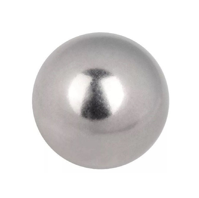 1059341 | BL-00500-T23-G100 (PK-100) --- Metallic Balls - 5 mm Ti-Gr23/Ti-6AL4V-ELI - ISO 3290 Grade 100 Titanium Alloy Ball