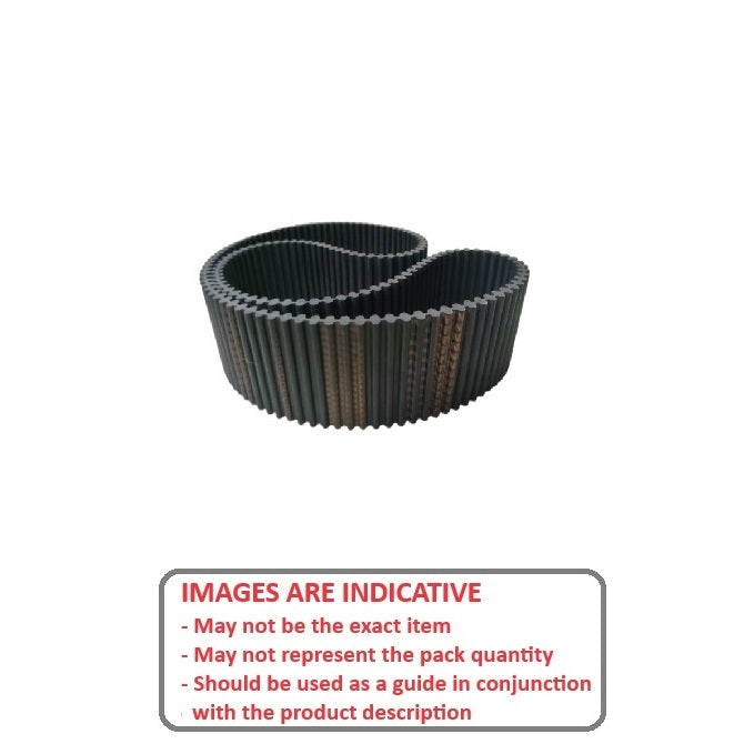1186444 | BD-050H-0100-0150-NFB --- Timing 5.000mm Pitch Belts - 100 tooth - 500x15 mm - Nylon Covered Neoprene with Fibreglass Cords