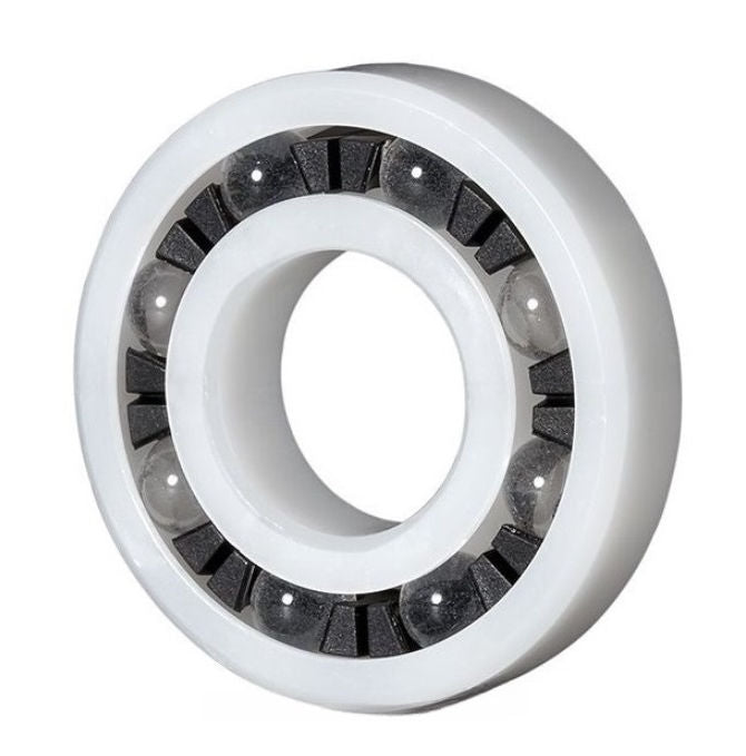1058774 | P-R1106-AGL --- Plastic Bearings - 4.763x15.875x4.978 mm - Acetal with Glass Balls