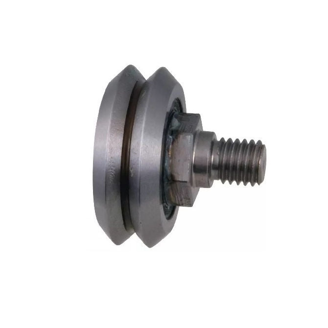 1038826 | DVWS2-ADJ-2RS (Each) --- Studded Guide Wheels Dual Vee - Size Reference 2 - 30.7x11.13 mm - Chrome Steel SAE 52100 with Seals Guide Wheel