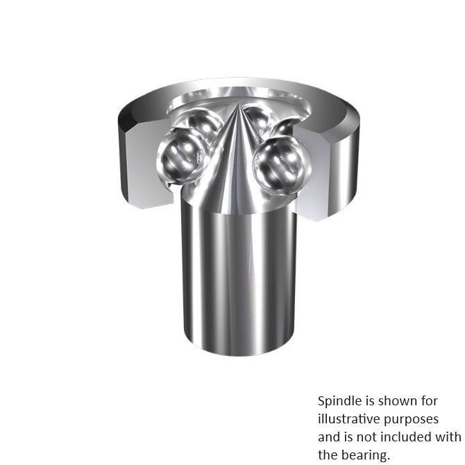 1046955 | BCF9 --- Pivot Bearings - 3.13x9x4 mm / 0.2 mm - Chrome Steel