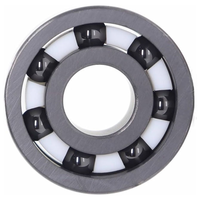 1134425 | CSN-6305-TF-DRY (PK-4) --- Single Row Ball Bearings - 25x62x17 mm Unflanged - Ceramic Silicon Nitride - PTFE Cage - Open Bearing