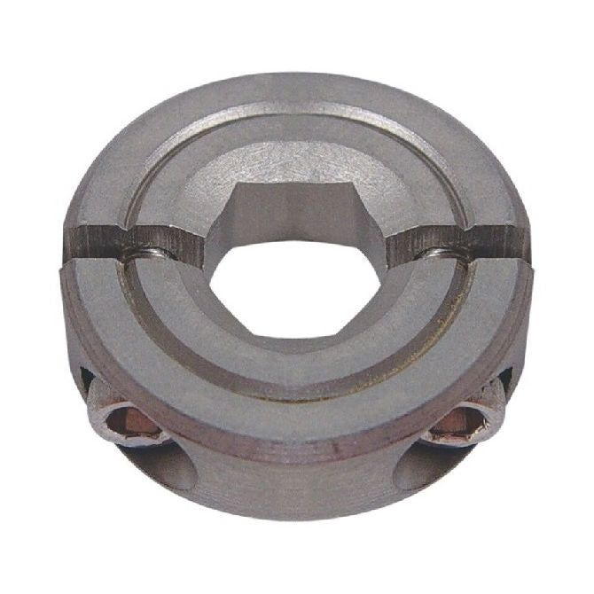 1111887 | COH-01588-038-10-2P-S3 (Each) --- Hex Bore Collars - 15.875x38.1x10.3 mm Two Piece - Stainless Steel 303/304 Similar to A2, 18-8 HRB80 Collar