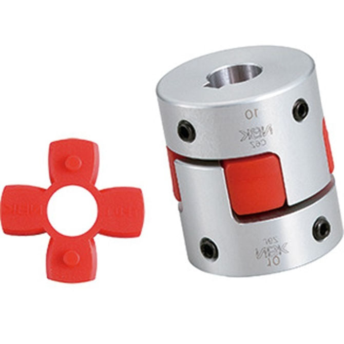 1061165 | CP-050-080-20-030-J-PU98S (Each) --- Spider Type C Complete Couplings - 5x8x20 mm - Aluminium with 80 Duro Blue Spider Coupling