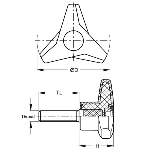 KM127C-085-TRI-BHMDiagram