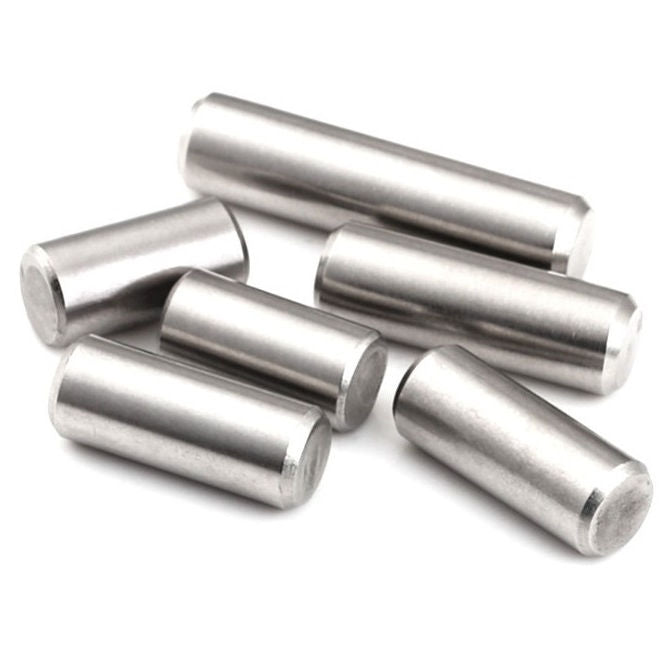 1044658 | DP030-006-303-2 (PK-50) --- Dowel Pins - 3x6 Standard - Stainless Steel 303/304 Similar to A2, 18-8 HRB80 Pin