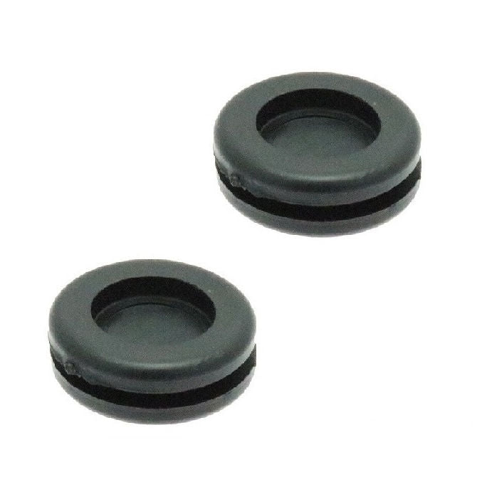 1135110 | GC-251-189-299-R15 (Per Card) --- Natural Rubber Grommets - 25.1x18.9x29.9 mm Closed - Natural Rubber Grommet