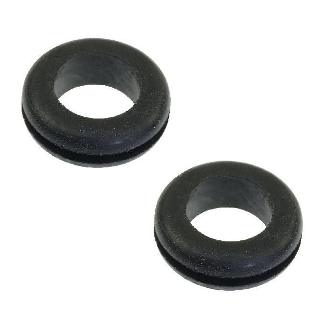1093744 | GO-106-064-133-R17 (Per Card) --- Natural Rubber Grommets - 10.6x6.4x13.3 mm Open - Natural Rubber Grommet