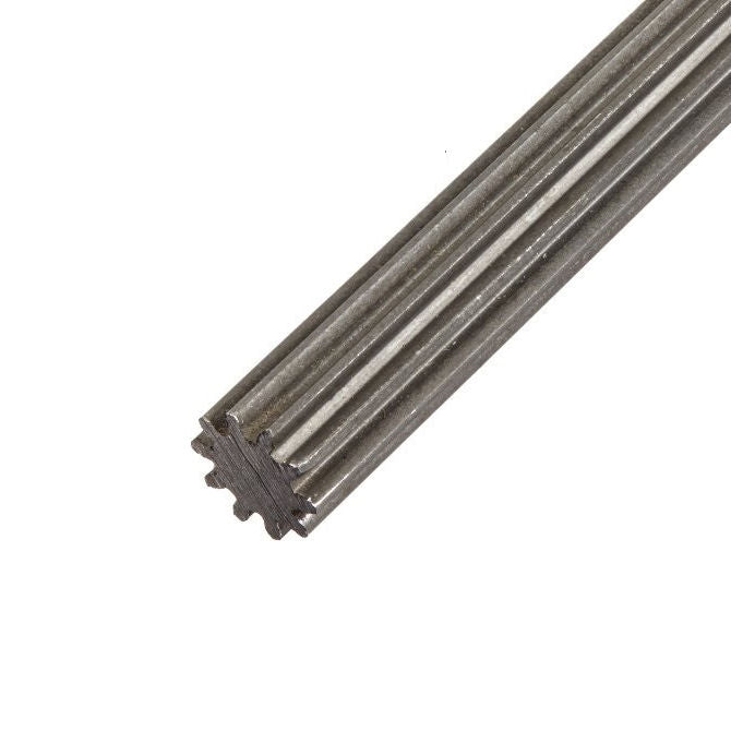 1083582 | G007L-09-D32-0300-C (Length) --- Pinion Wire 32DP Gears - 9 tooth - 8.738x300 mm - Carbon steel Gear