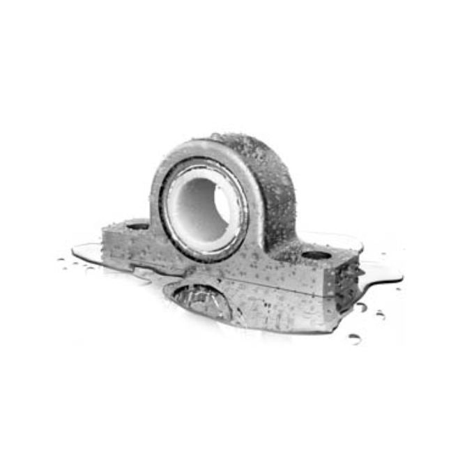 1099912 | NPB2-12M-A (PK-2) --- Pillow Block Housings - 12 mm - 961 N - 795 RPM Washdown - Aluminium Housing with Acetal Bearing