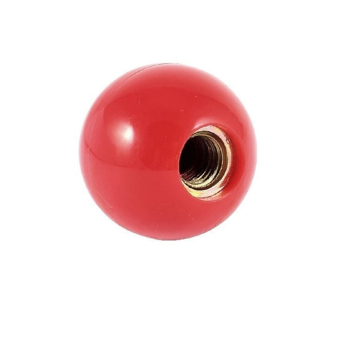 1104744 | KF127F-035-TPH-IN-BR-R (Each) --- Ball Knobs - 1/2-20 UNF - 12.7mm - 34.93 - - Female Threaded - Phenolic Knob