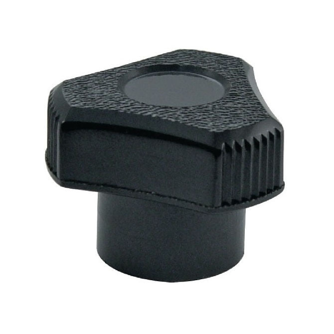 1077116 | KF079C-032-3L-BHST (PK-100) --- Lobe Knobs - 5/16-18 UNC - 7.94mm - 31.75x9.5 mm Three Lobe - Brass Knob