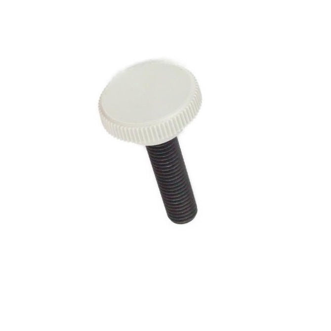 1072733 | KM064C-025-3810-KNU-G (PK-10) --- Thumb Knobs - 1/4-20 UNC - 6.35mm - 25.4x38.1 mm Male With Cap Screw - Plastic Knob