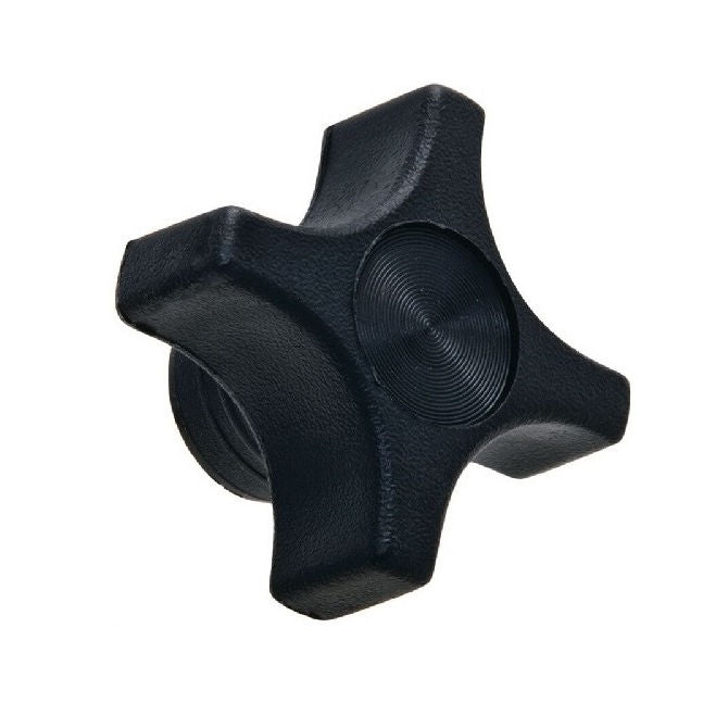 1073534 | KF064C-044-CBL (Each) --- Cross Knobs - 1/4-20 UNC - 6.35mm - 44.45x12.7 mm Female - Brass Knob