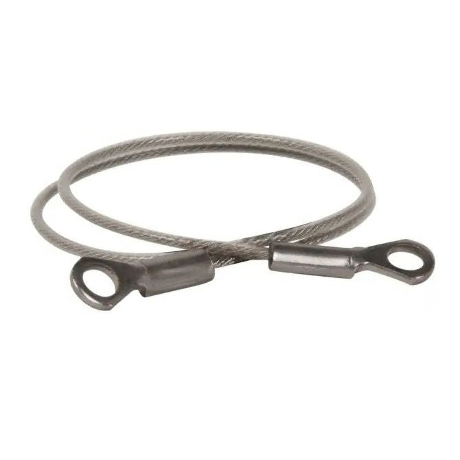 1224162 | FPC-125RS (Each) --- Nylon Coated Steel Lanyards - 457 mm C - Galvanised Steel Lanyard