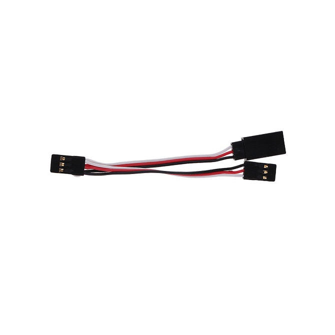 1229987 | LEY-JR-M-JRX-FM (Each) --- Leads Hobby - End Type 1 JR Servo Male JR RX Female / Male - Spektrum