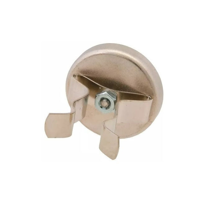 1149519 | MAG-CP-036-39-10-CL-C (Each) --- Cup Assemblies with Clips Magnets - 35.81x38.86 mm - Option 1 - Nickel Plated Magnet