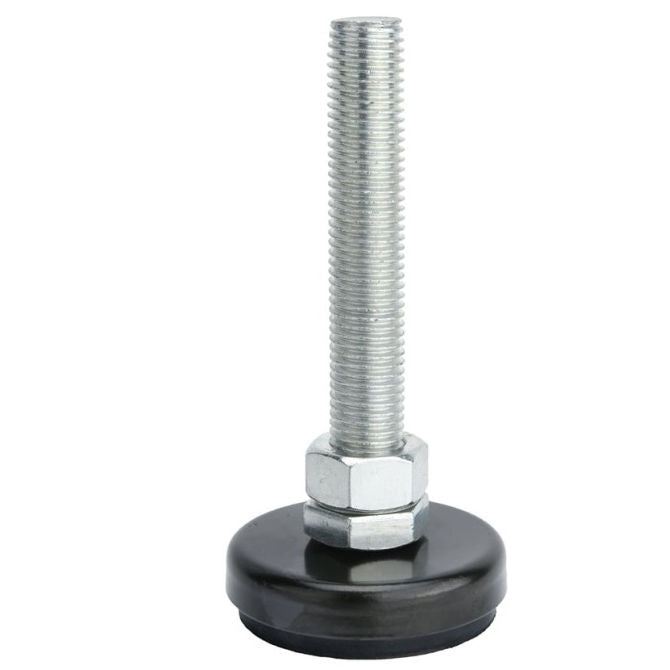 1115228 | MLM-160M-150-S4RP (PK-4) --- Levelling Studded Mounts - M16 - 16x2mm - 60x27 mm Swivel - Steel Mount