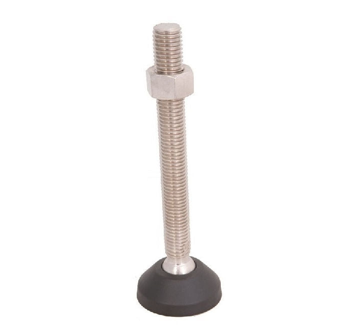 1122089 | MLM-191C-150-S3NY-LA0LH (Each) --- Levelling Studded Mounts - 3/4-10 UNC - 19.05mm - 101.6x18.5 mm Light Duty - Stainless Steel Mount