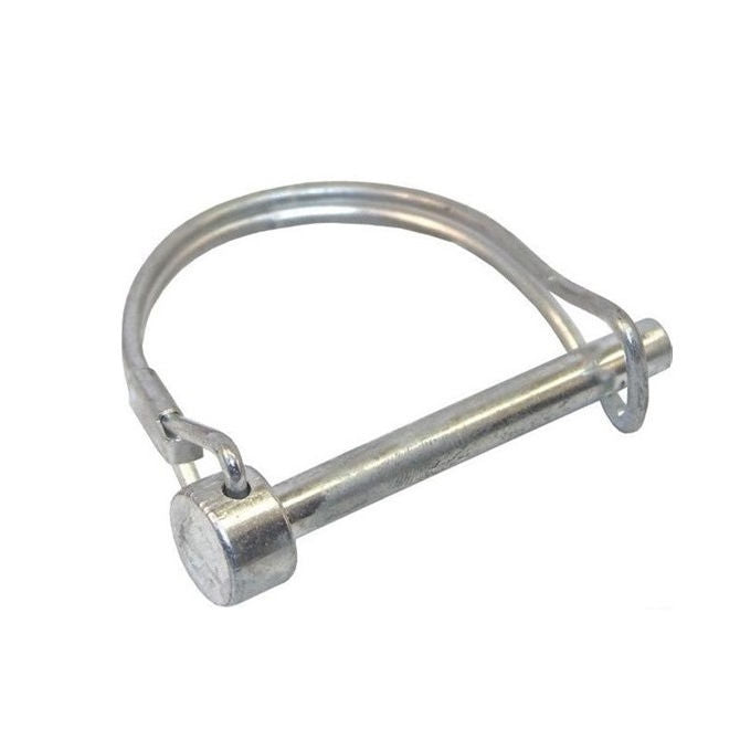 1078729 | LYP-R2-079-035-CZ (Each) --- Wire Lock Lynch Pins - 7.94x34.93x2.3 mm Double Wire - Carbon Steel Spring Wire Zinc Plated Pin