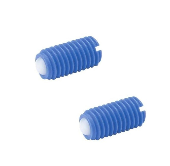 1085964 | PLBT-095C-159-AN-020 (Each) --- Ball Threaded Plungers - 3/8-16 UNC - 9.53mm - 15.9 mm - 8.9 N Acetal Body - Acetal with Nylon Ball Plunger