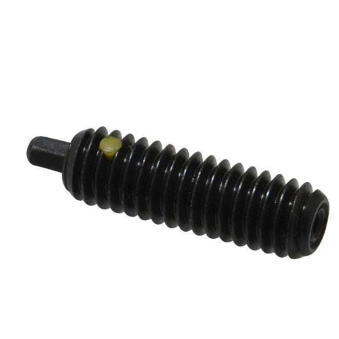 1086527 | PLST-095C-286-C-HX-LK-065 (Each) --- Spring Plungers - 3/8-16 UNC - 9.53mm - 28.6 mm - 24.5 N No Handle - Steel Body with Acetal Plunger