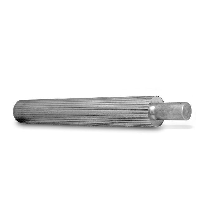 1092865 | P-030H-010-075A (Each) --- Metric Timing Stock Pulleys - 10 tooth - 75x9.5 mm 3mm Pitch - Aluminium Pulley
