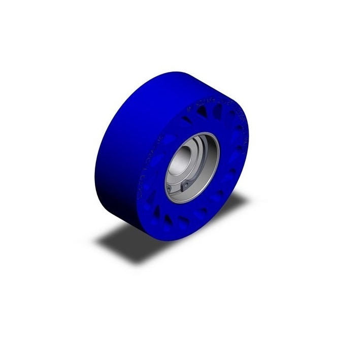 1172360 | DR-9502-60UR-BPC (Each) --- Durasoft Shaft Mount Rollers - 63.5x23.34 - Hubless Urethane With Ball Bearing - Polyurethane Roller