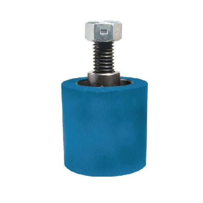 1152297 | RR-42RS (Each) --- Solid Stud Mount Rollers - 38.1x31.75 mm - 5/16-18 UNC - 7.94mm - Coloured Urethane - Urethane Roller