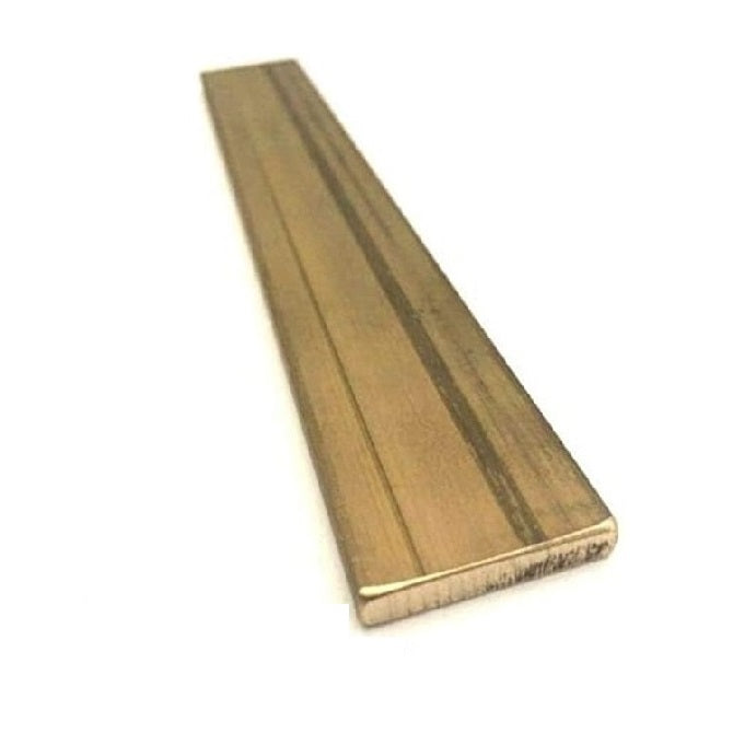 Soft Metal Packs Strip - Brass mm 0.81mm x 6.35mm and 0.81mm x 12.7mm -2 of each- 4 - Brass