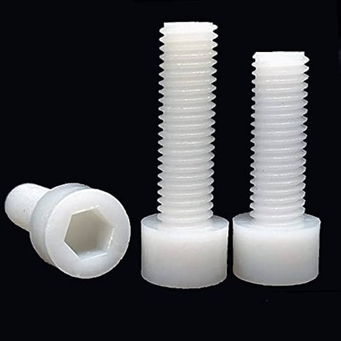 1042080 | SC028C-013-C-SK-N (PK-50) --- Socket Cap Screws - 4-40 UNC - 2.85mm - 12.7 mm - Nylon - Zytel 101 - Screw