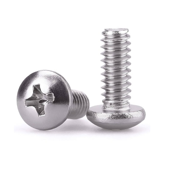 1039103 | SC020M-004-PJ-PH-S4 (Each) --- Pan Head Screws - M2 - 2x0.4mm - 4 mm - 304 Stainless Phillips Screw