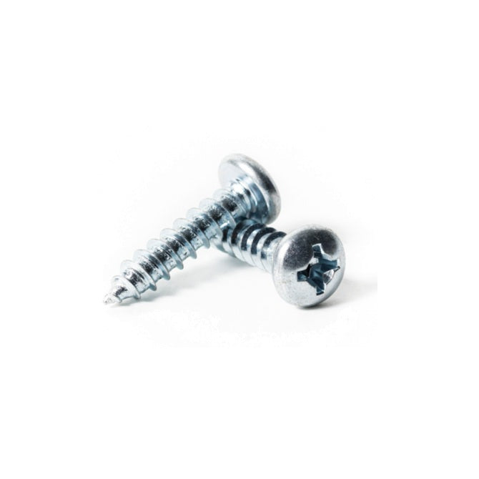 1055768 | SCT0476-025-P-PH-CZ (PK-100) --- Self Tapping Screws - 4.76x25.4 mm - 10 or 3/16 Pan Head - Zinc Plated Steel Screw