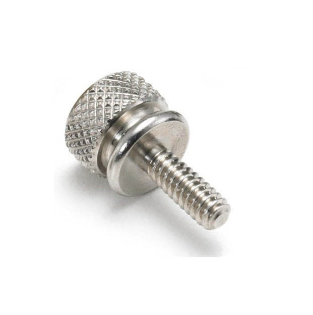 1058382 | THS048F-010-K-SS-WF (Each) --- Thumb Screws - 10-32 UNF - 4.76mm - 9.53x17.46 mm Knurled - Stainless Steel Screw