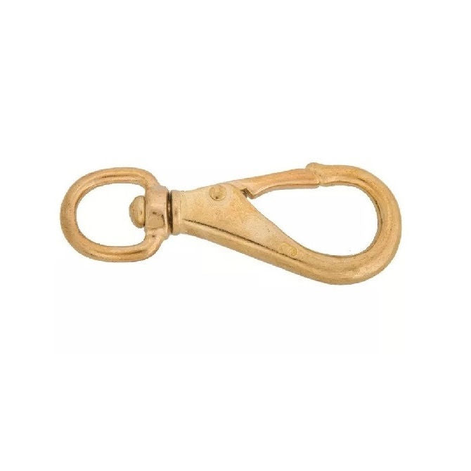 1122144 | BA-345RS (Each) --- Swivel Eye Snaps - 19.05x115.875x12.7 mm Bronze - Steel Snap