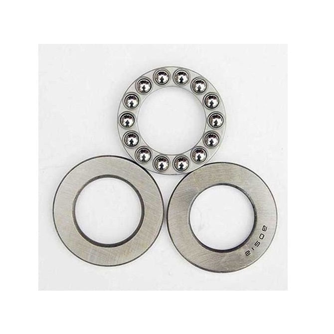 1075026 | T-0070-0150-F-ST (2 Pcs) --- Thrust Ball Bearings - 7x15x5 mm / 7 mm - Chrome Steel