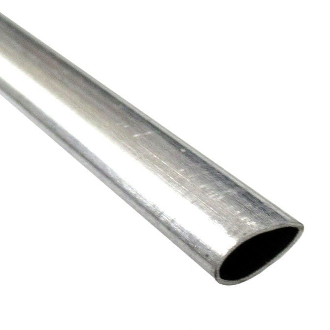 1088538 | 0T-0095-STLN-AL-0880 (Each) --- Streamline Tube - 9.53x6.43 mm - 880 - Aluminium