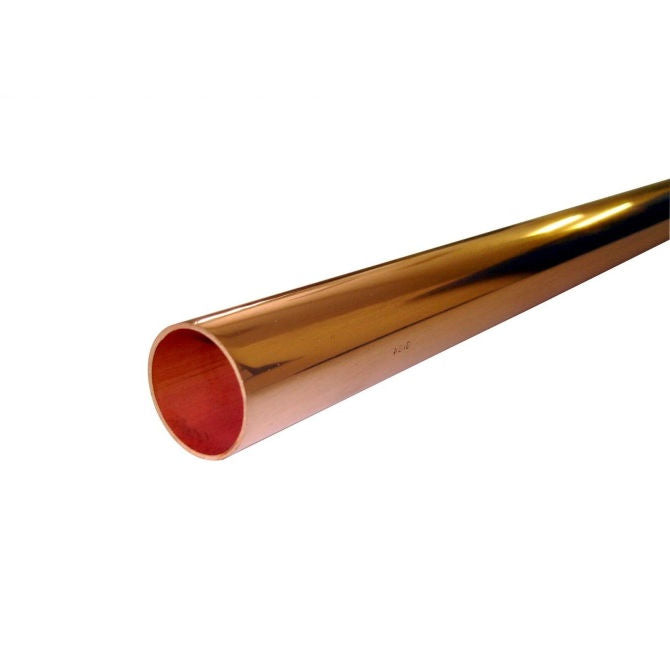 1038880 | 0T-0020-0013-0300-COP (Per Card) --- Round Tube - 2x1.28x300 mm - Copper