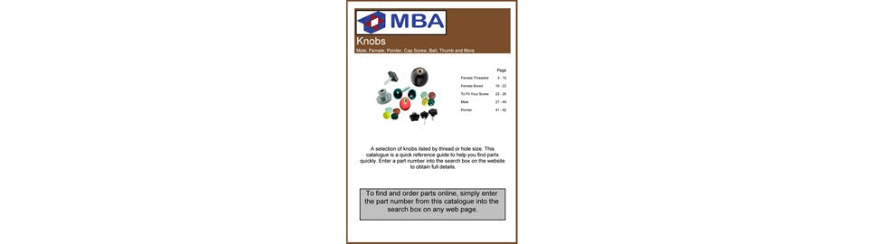 Free Knobs Catalogue