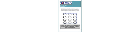 Free Cross Reference for Seeger Retaining Rings