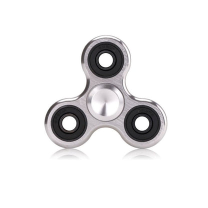 1235348 | FIDGET-SPINNER-AL-SI (PK-40) --- Promotional Items - Fidget Spinner - Silver Aluminium Body - Free running - Aluminium Body Fun Gadget