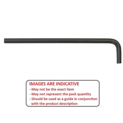 1040457 | HK-0200-L (PK-5) --- Keys and Screwdrivers Tools - 2 mm Long Arm Hex Keys - Carbon Steel Hex Key