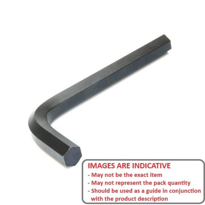 1040041 | HK-0238-S (PK-5) --- Keys and Screwdrivers Tools - 2.38 mm Short Arm Hex Keys - Carbon Steel Hex Key