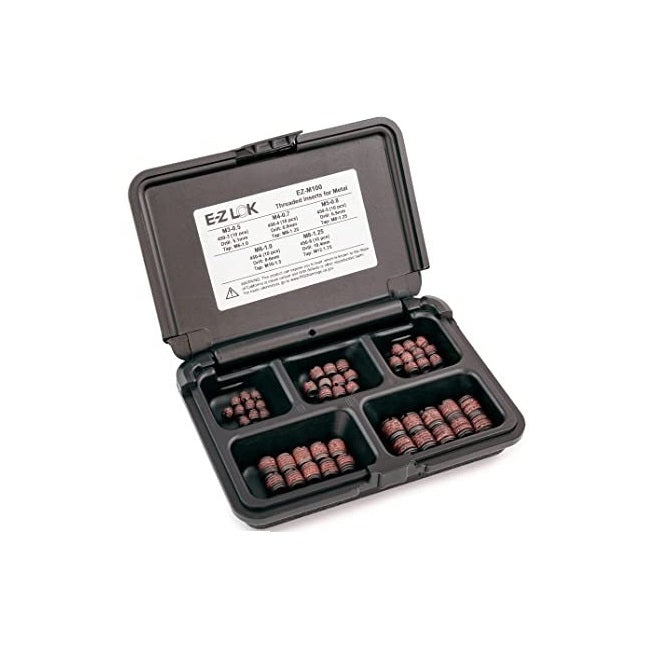 Assortments Thread Repair -  Steel Metric and Imperial - 10 off 10-24 UNC -Metric External- - Steel Zinc Plated