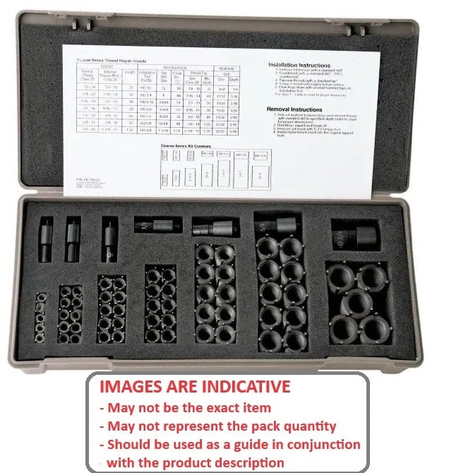 1034550 | AST-KLI-METRIC (Each) --- Assortments Thread Repair -  Metric - M5x0.8 - Qty 8 - Keylocking