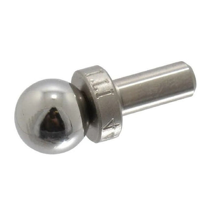 1110764 | BIN-01588-HS-B (PK-25) --- Inspection Balls - 15.875x9.525x36.068 mm - Carbon Steel Ball