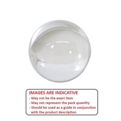 1069129 | BL-00635-ACR (PK-20) --- Plastic Balls - 6.35 mm Acrylic - Grade 3 Ball