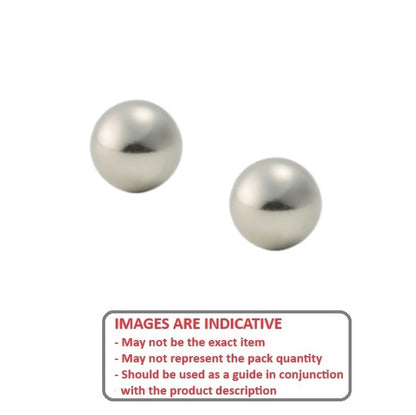 1135036 | BL-02500-MAGN35 (Each) --- Metallic Balls - 25 mm Neodymium N-35 - - Magnetic Ball