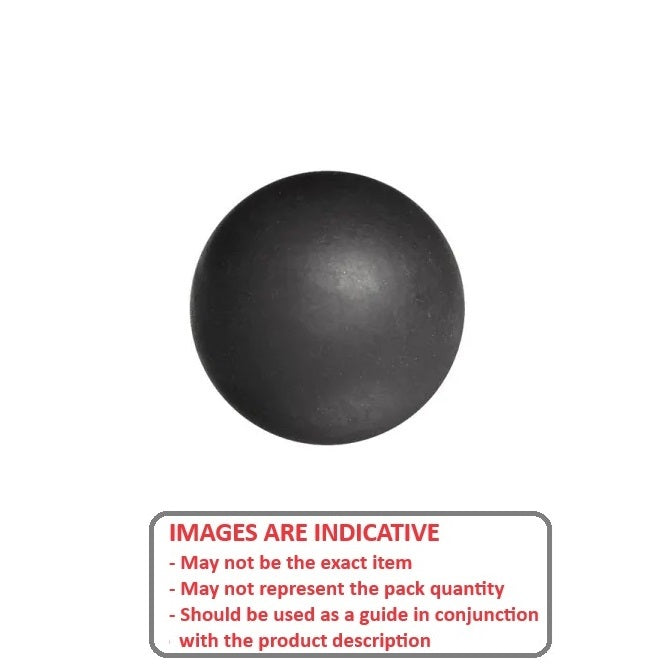 1069112 | BL-00635-NR (Each) --- Rubber Balls - 6.35 mm Nitrile - BUNA-N - - Grade 2 Ball